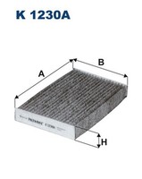 Filtron Innenraumfilter K 1230A Aktivkohlefilter FüR Renault Nissan Fluence Juke