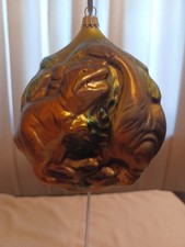 Rare Glass Blown DINOSAUR ORNAMENT Kurt Adler Collection