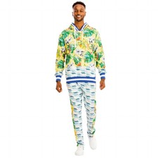 VacationGrabs Men's 2PC Track Sets - Vacation Hoodie Sweatpants Set
