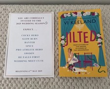 Vi Keeland Jilted Paperback With Exclusive Postcard & Stickers New Never Read