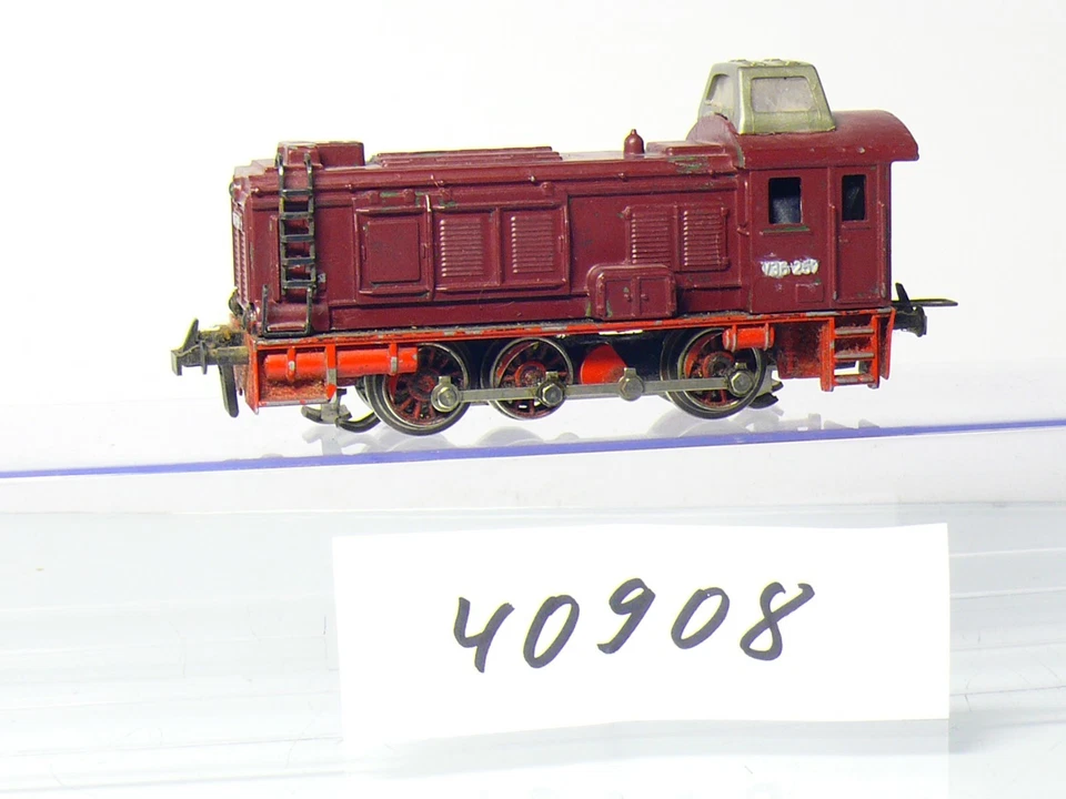 Trix Express 263 H0 Diesellok V36 der DB mit Dachkanzel, Metallguss    #2a - Bild 2 von 4