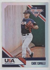 2020 USA Baseball Stars & Stripes Longevity Sapphire 13/49 Cade Cavalli #86 0c6