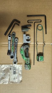 HVAC technician Tools,  Yellow Jacket Wrench, Tubing Cutters, Torch Striker...