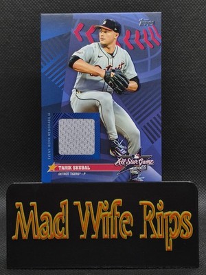 2025 Topps Update Tarik Skubal All-Star Stitches Relic #AS-TS Tigers Cy Young!