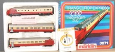 Märklin 3071 .2  TEE-Triebwagen  3-teilig  SBB  dunkelrot   neuwertig  OVP  H0