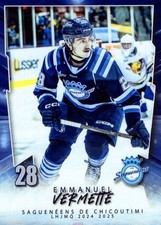 2024/25 Chicoutimi Sagueneens - EMMANUEL VERMETTE