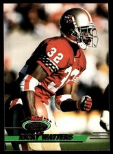 Ricky Watters 1993 Stadium Club #103 49ers NFL READ FREE SHIPPING AutographDen