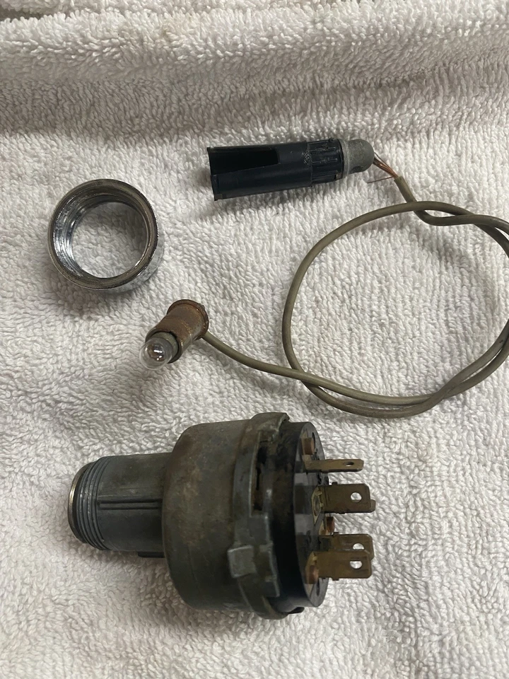 1968 Plymouth Valiant выключатель зажигания (без ключа) рабочий свет, доставка бесплатно!!!!!!! - Изображение 3 из 4
