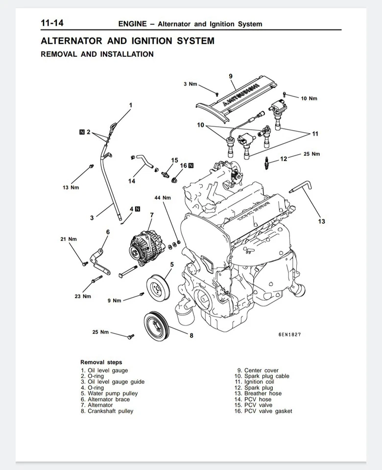 Manuale Officina Mitsubishi Lancer EVO 6 Service Manual PDF USB Istruzioni - Immagine 2 di 4