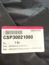 🌟 LG OEM NEW PART CSP30021080 MAIN REFRIGERATOR CONTROL BOARD PCB