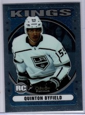 2021-22 O-Pee-Chee Platinum Quinton Byfield Retro Rookie Card # R-68. rookie card picture