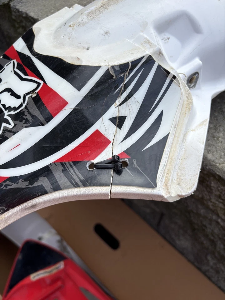 Honda crf250r/2011-2012 crf450r 2011-2013 juego de plásticos color OEM Foto 3 de 4