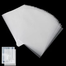 Clear Tracing Paper 8.5x11, 100 Sheets, 50gsm (32lb) Sketching Pad, Pencil & Ink