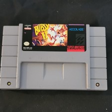 Accolade Bubsy II Bubsy Series Super Nintendo SNES NTSC-U/C Cartridge