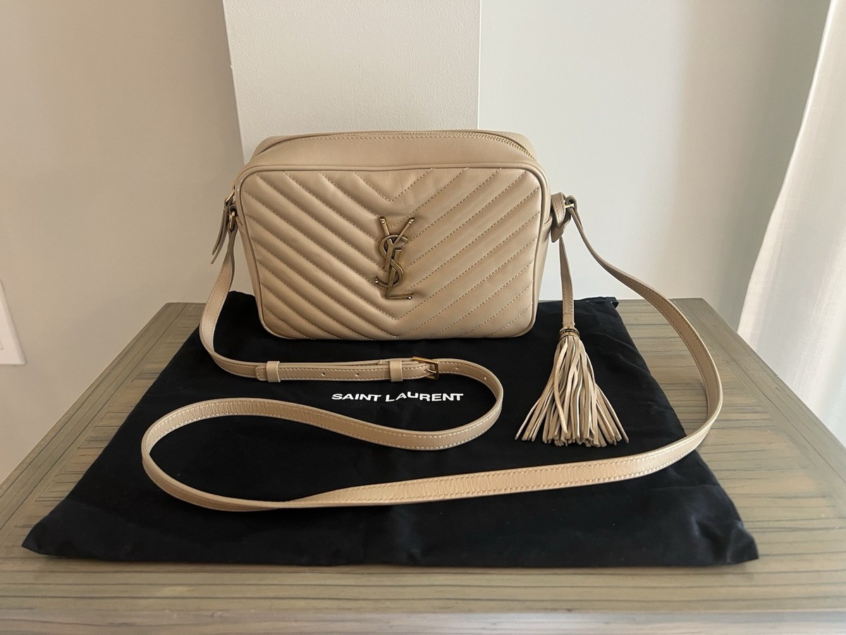 Ysl Lou Camera Bag Dark Beige NWOT YSL Saint Laurent Lou Camera