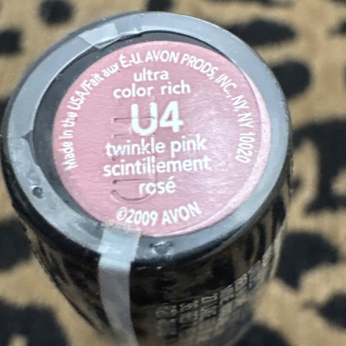 Avon Ultra Color Rich Lipstick TWINKLE PINK U4 Factory SEALED - Picture 8 of 10