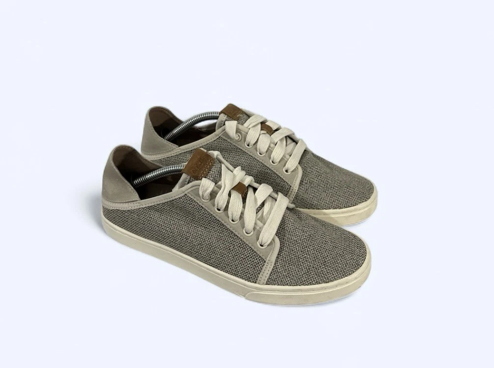 Olukai Shoes Womens Sz 8 Pehuea Li Comfort Sneakers Casual Tapa/Tapa