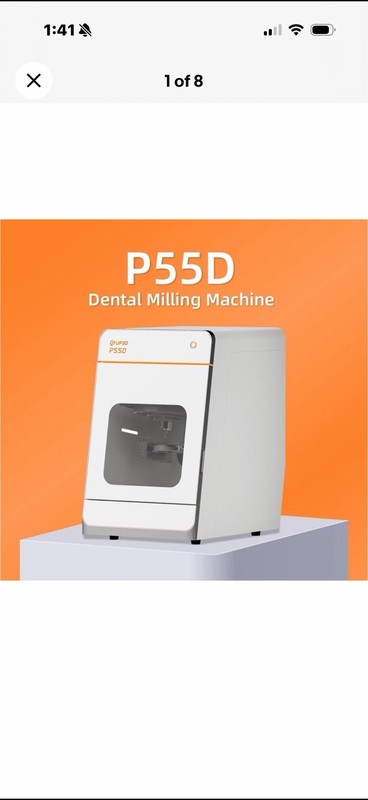 UP3D P55D Smart Milling Machine (Zirconia, Wax, PMMA, Ceramic)*Germany Spindle