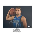 Luka Doncic Autographed Dallas Mavericks 11x14 Photo - PSA/DNA(Black Background)