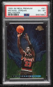 1995-96 Skybox Premium Meltdown Michael Jordan #M1 PSA 6 HOF