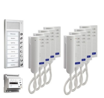 TCS Paketlösung PPA08-EN/02 Türsprech-Set Paketlösung