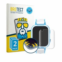 "Full-Cover Schutz Folie FüR Olivfant Kids Smartwatch 1.44\" 3D Curved Edge 2X"