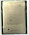 Intel Xeon Silver 4210R 10-Core 2.40GHz 13.75MB FCLGA3647 Processor SRG24