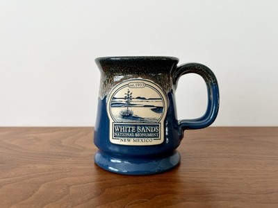Deneen Pottery Mug 2012 - WHITE SANDS NATIONAL MONUMENT