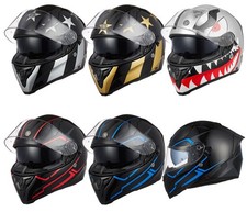 Torc T-15 Full Face Motorcycle Helmet ECE 22.06 Approved Motorbike Helmet