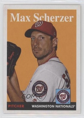 2019 Topps Archives 1958 Design Max Scherzer #3 d7j