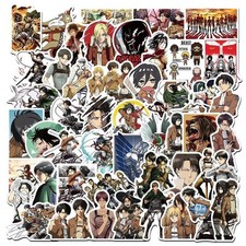 50Pcs Anime Attack on Titan Random Water Proof,High Quality Sticker