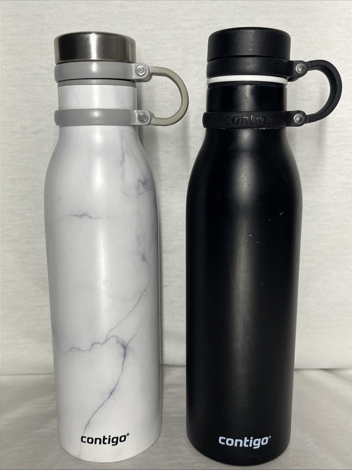 Lot Of 2 Contigo Couture 20 oz Insulated Stainless Steel Bot