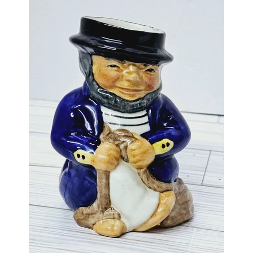 Vintage Roy Kirkham "Sailor" Toby Character Jug or Mug, Staffordshire, England