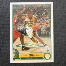 2003-04 Topps #48 Ray Allen Seattle Supersonics