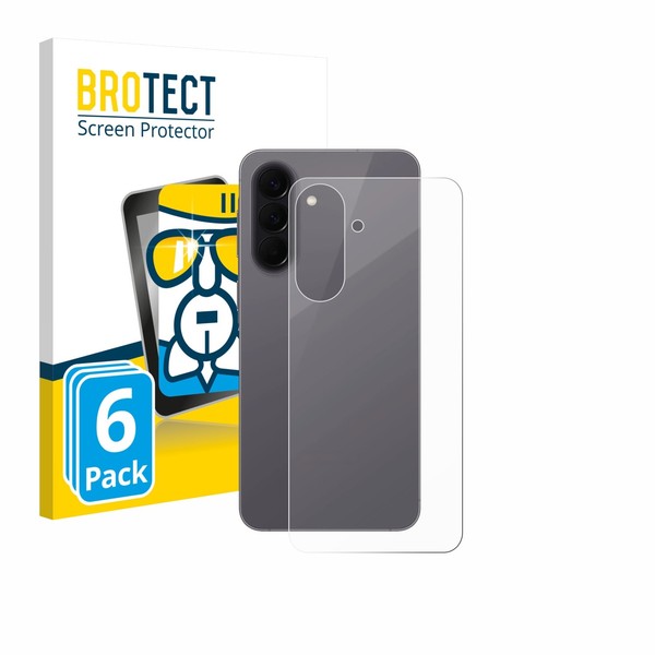 6X Panzerfolie Schutzglas FüR Samsung Galaxy A57 5G (RüCkseite) Displayschutz-image