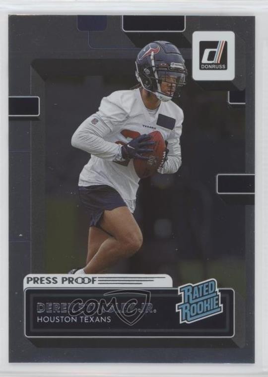 2022 Donruss Rated Press Proof Silver /100 Derek Stingley Jr #351 Rookie RC 0c6