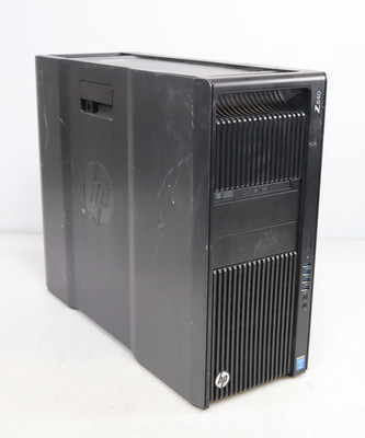 HP Z840 Tower Workstation Dual Intel E5-2680 v3 16GB DDR4 No GPU HDD COA OS