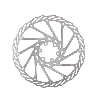 Clarks Single Piece 160Mm Steel Rotor Silver 160Mm