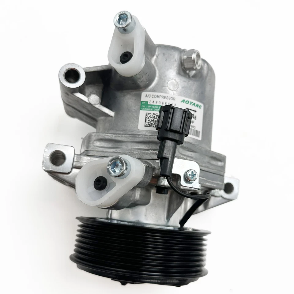 Nuevo compresor de aire acondicionado AD-8312N para Nissan March reemplaza 92600-1HC1A Foto 3 de 4