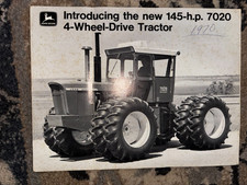 John Deere 7020 Tractor For 1970 Brochure DCPA26