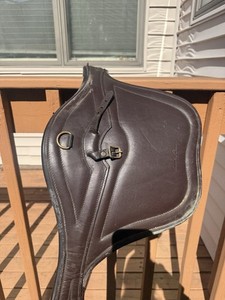 Brown Leather Stud Girth Size 50”