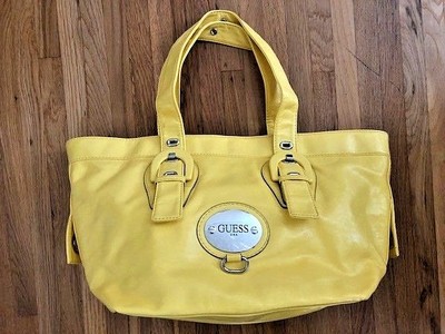 lemon yellow purse