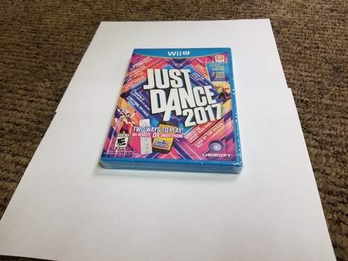 Just Dance 2017 (Nintendo Wii U, 2016) new