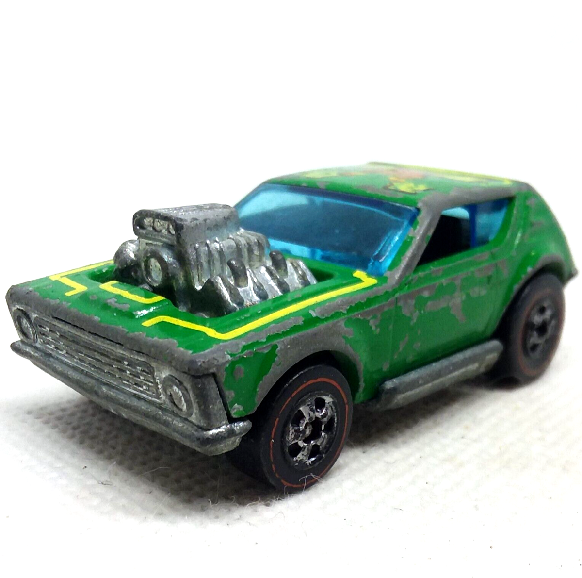 1974製　Hot Wheels GREMLIN GRINDER Hot Wheels Redline Gremlin Grinder 1974 Green Made In Hong