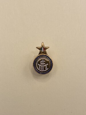 INTER FC CALCIO Distintivo Pin Spilla Badge Futbol Football Insigne EUR