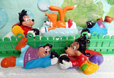 Burger King  1992 & 1998 - Sega & Goofy and Friends Bowlingball Bewegungsspielzeug