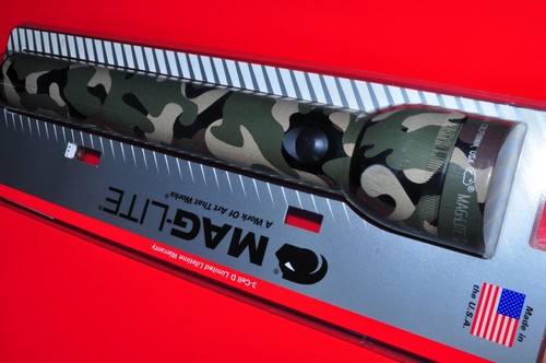 Maglite S3D026 NEW Mag Flashlight 3D-Cell Camo 1999 model Brand new in the Packa - Picture 2 of 7
