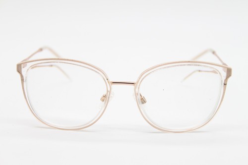 NEW DKNY DK7011 976 GOLD CLEAR AUTHENTIC EYEGLASSES 54-19 - Picture 2 of 4
