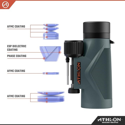 Lightweight 8x42 Binoculars - Exceptional Image Quality for Outdoor Adventures - Picture 9 of 11