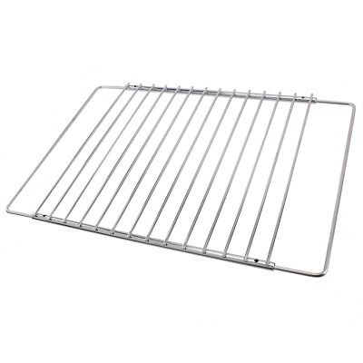 Verstellbares Backofen Grill Regal UNIVERSAL Ausziehbare Arme Chrom Herdgestell Silber